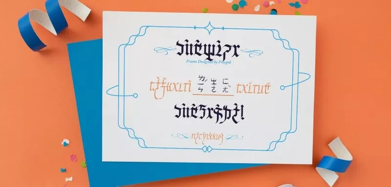 不只是注音文！台灣人才懂的全新密碼字體：精靈文！開放免費下載且支援商業使用！